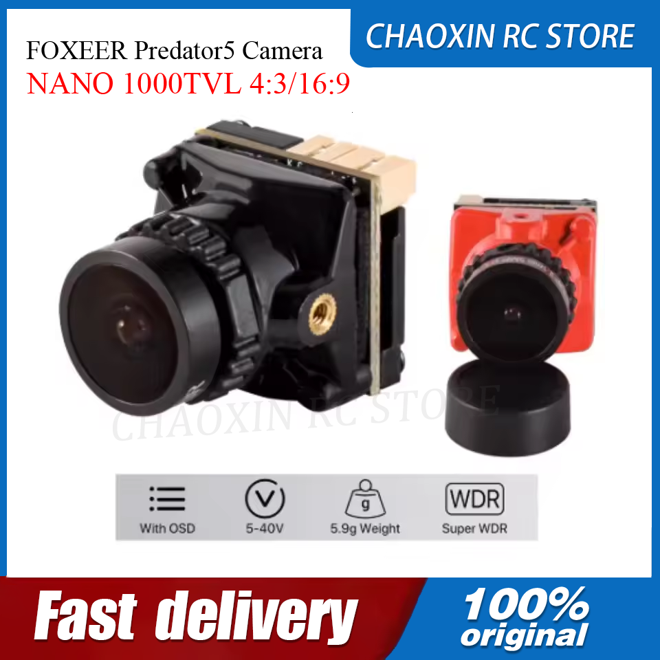 كاميرا FOXEER Predator5 NANO 1 - مراجعة Drone Camera وسعره
